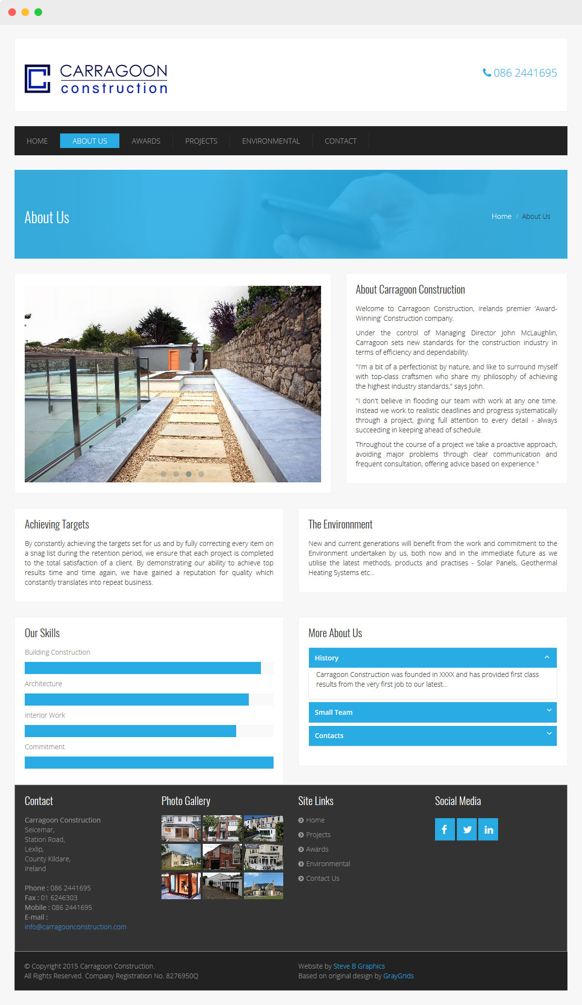 Steve B Graphics Web Design