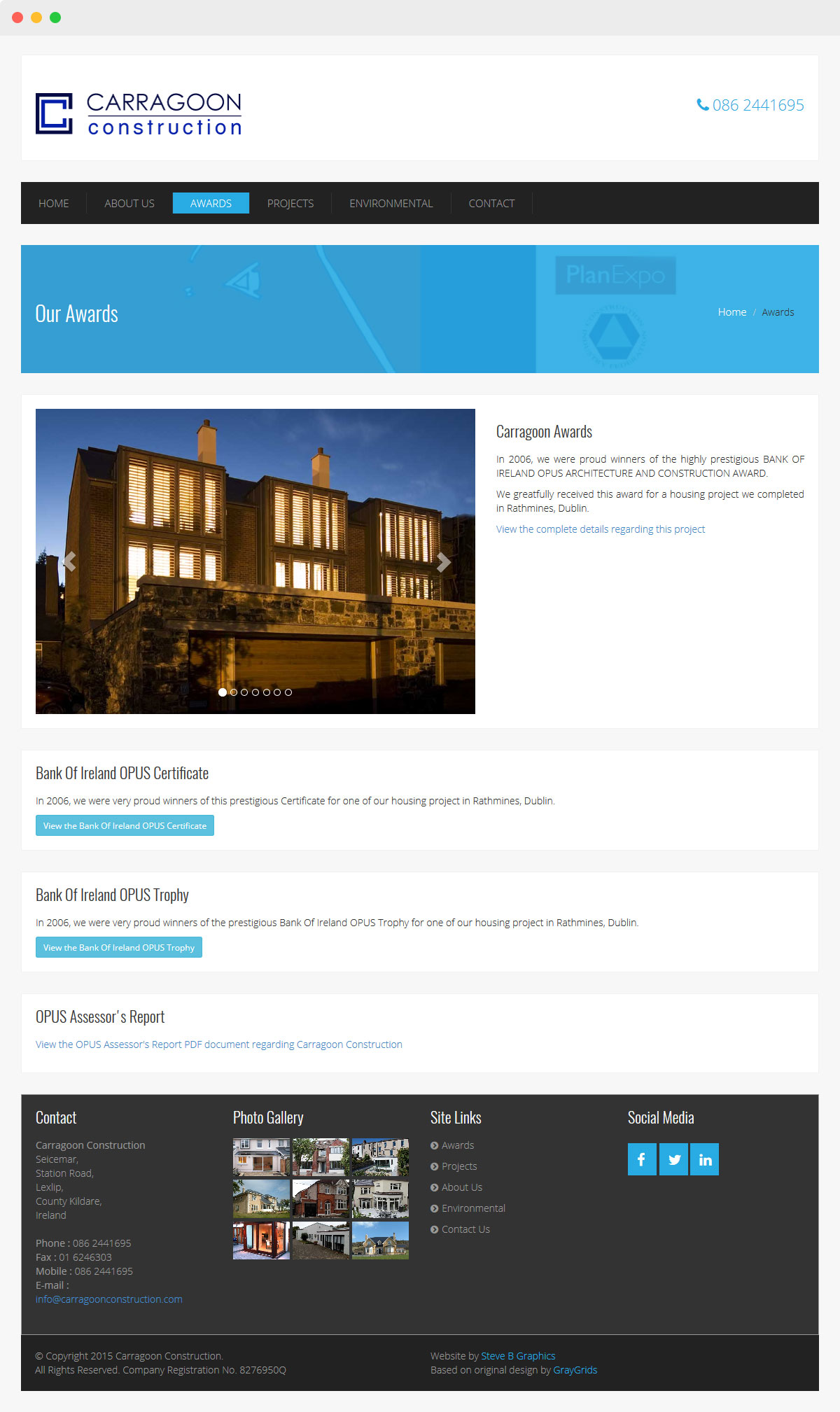 Steve B Graphics Web Design