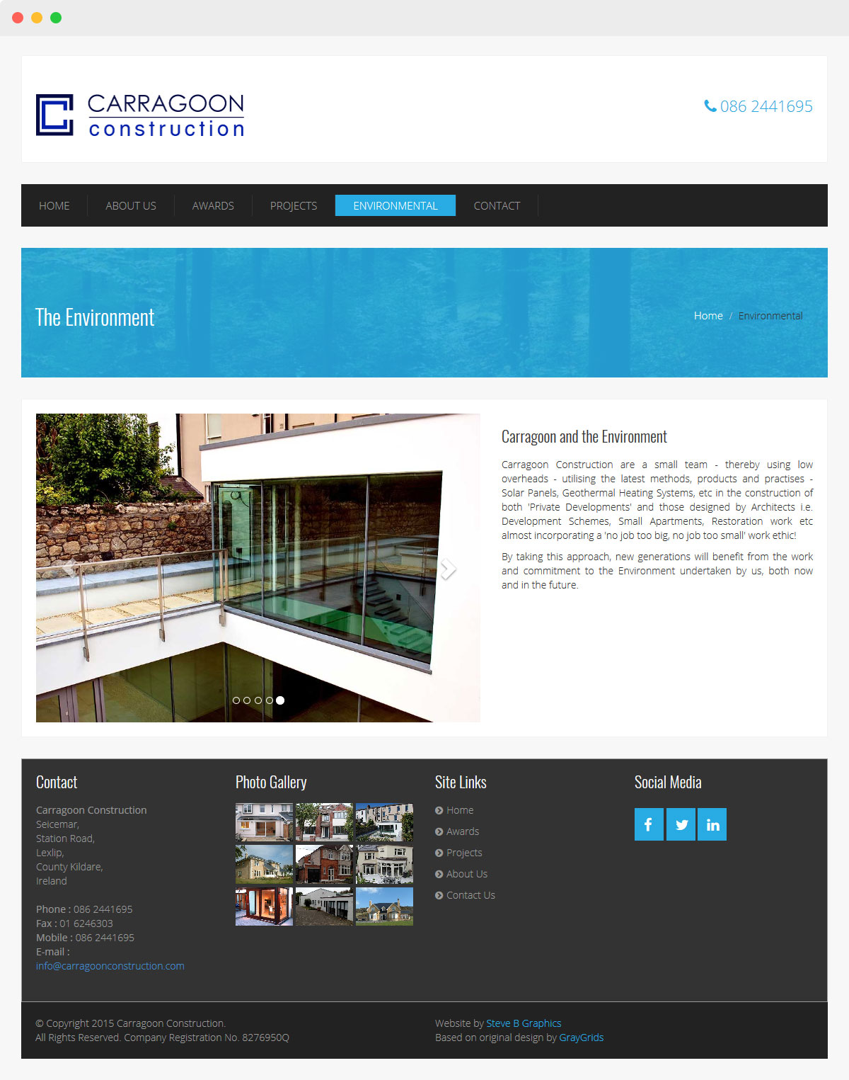 Steve B Graphics Web Design