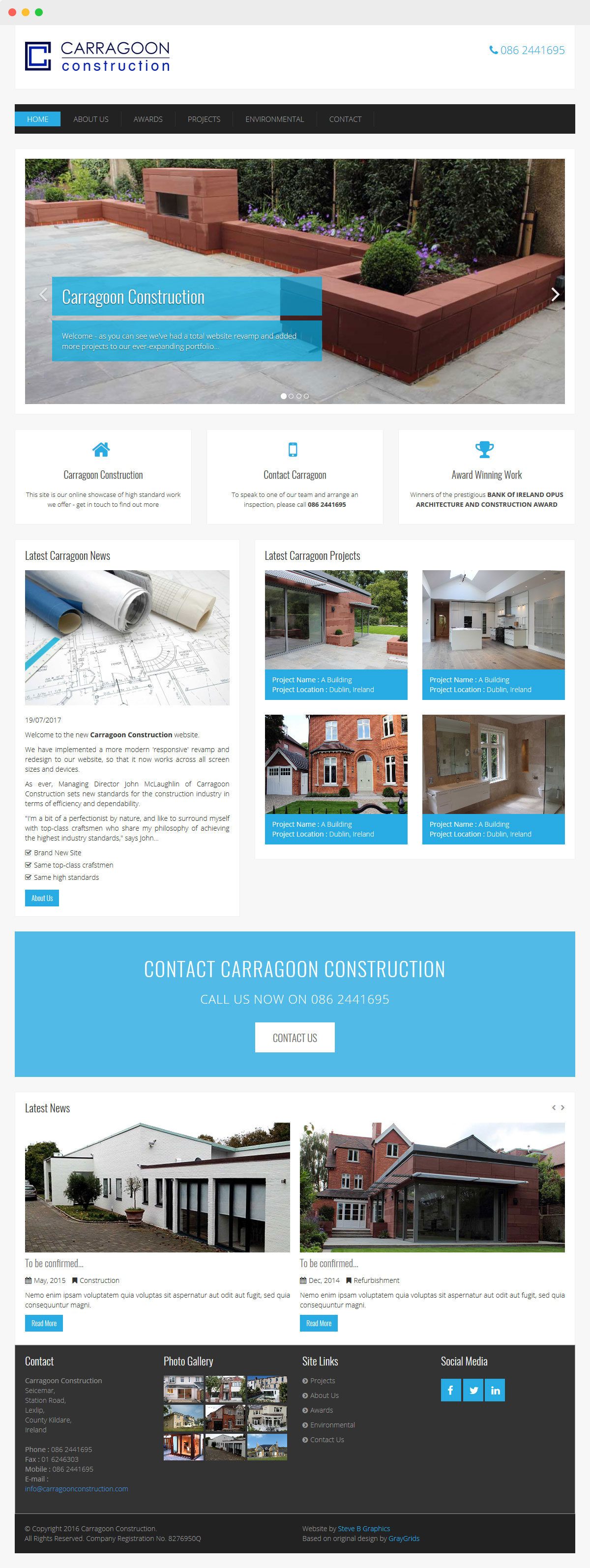 Steve B Graphics Web Design