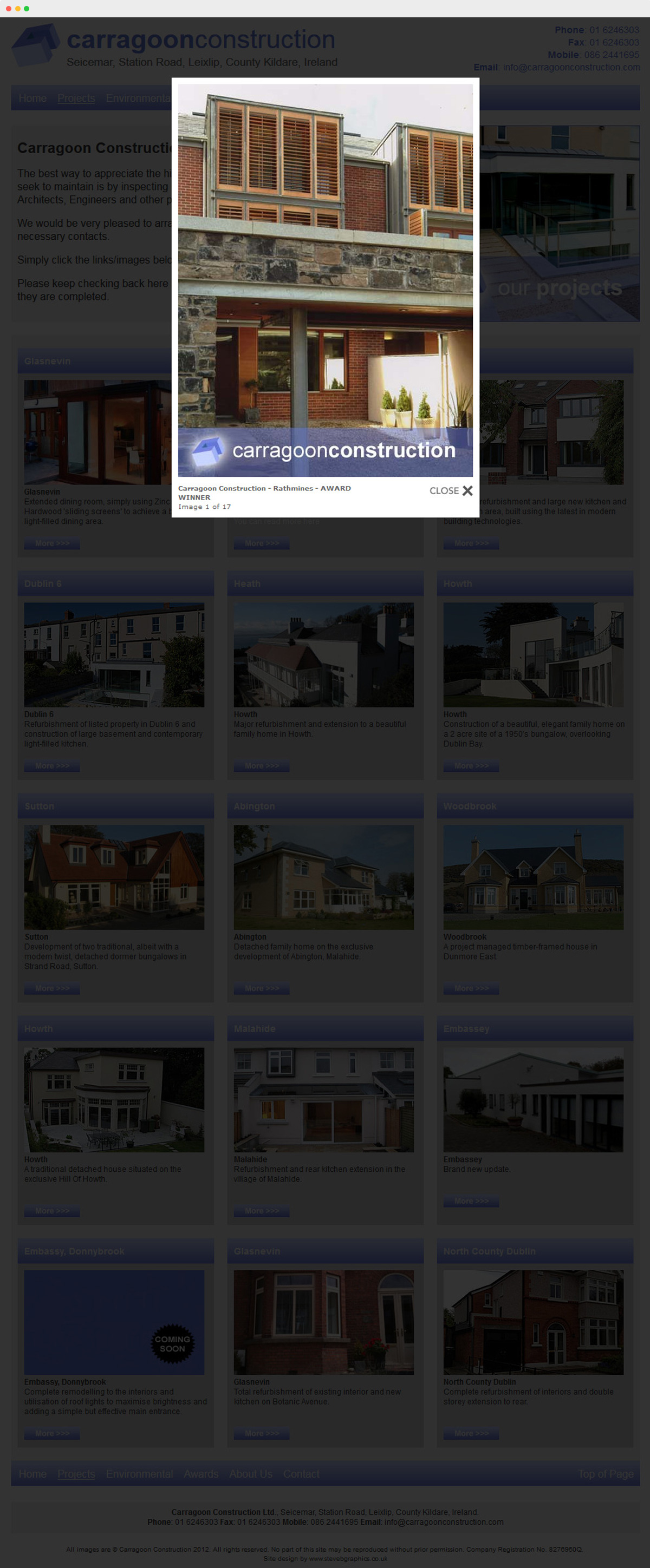 Steve B Graphics Web Design