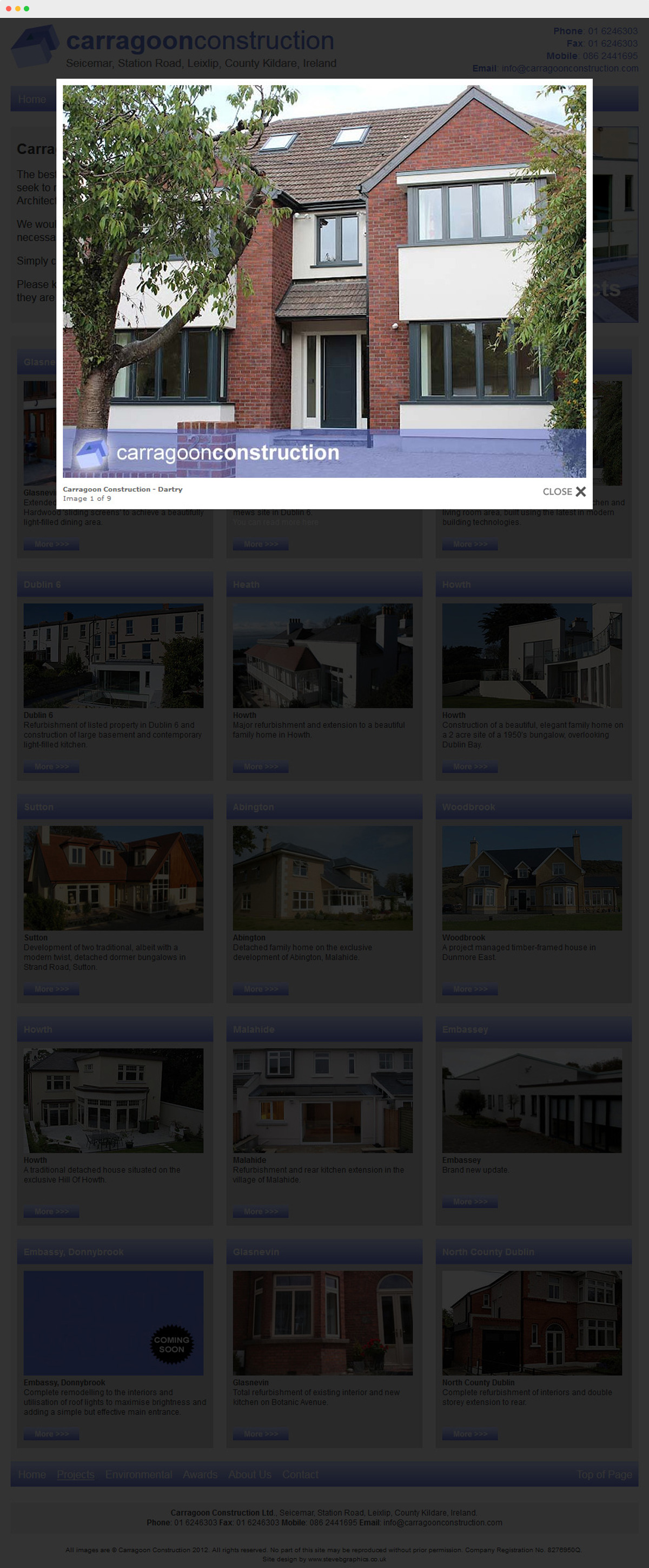 Steve B Graphics Web Design