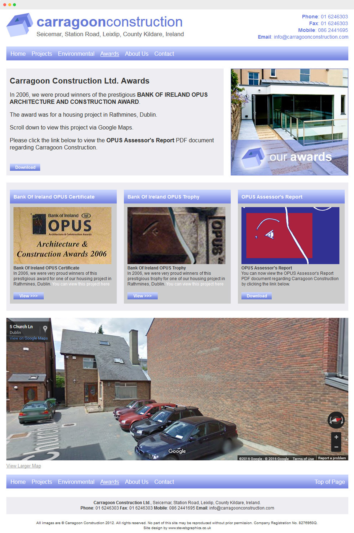 Steve B Graphics Web Design