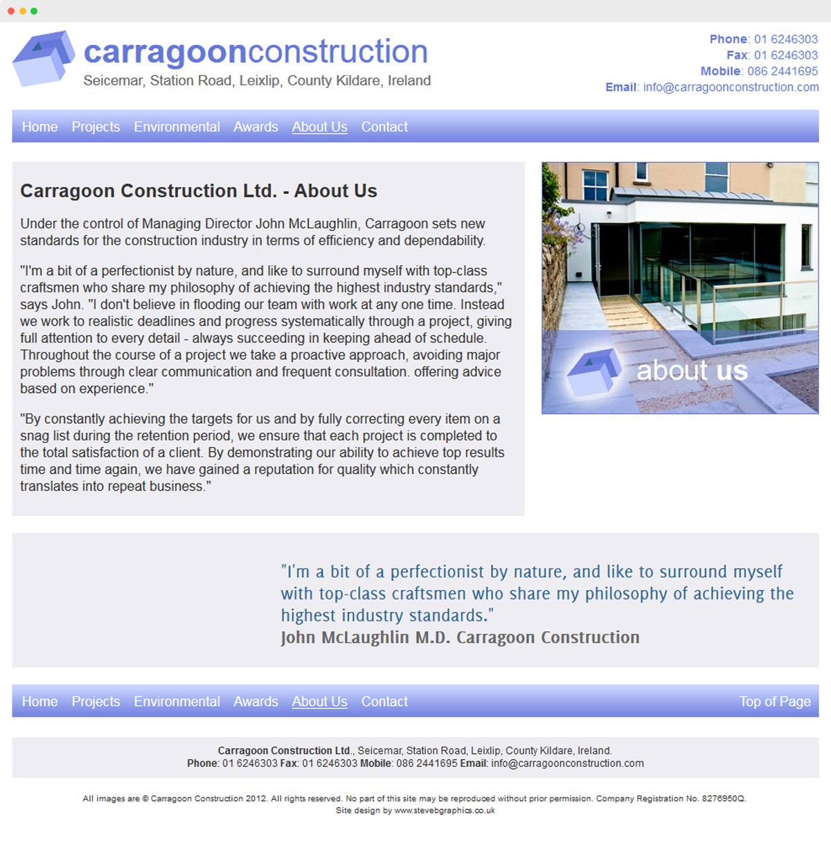 Steve B Graphics Web Design