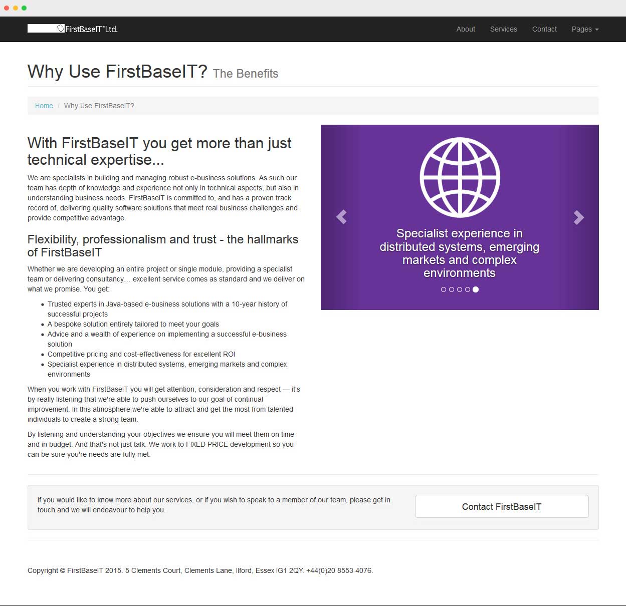 Steve B Graphics Web Design