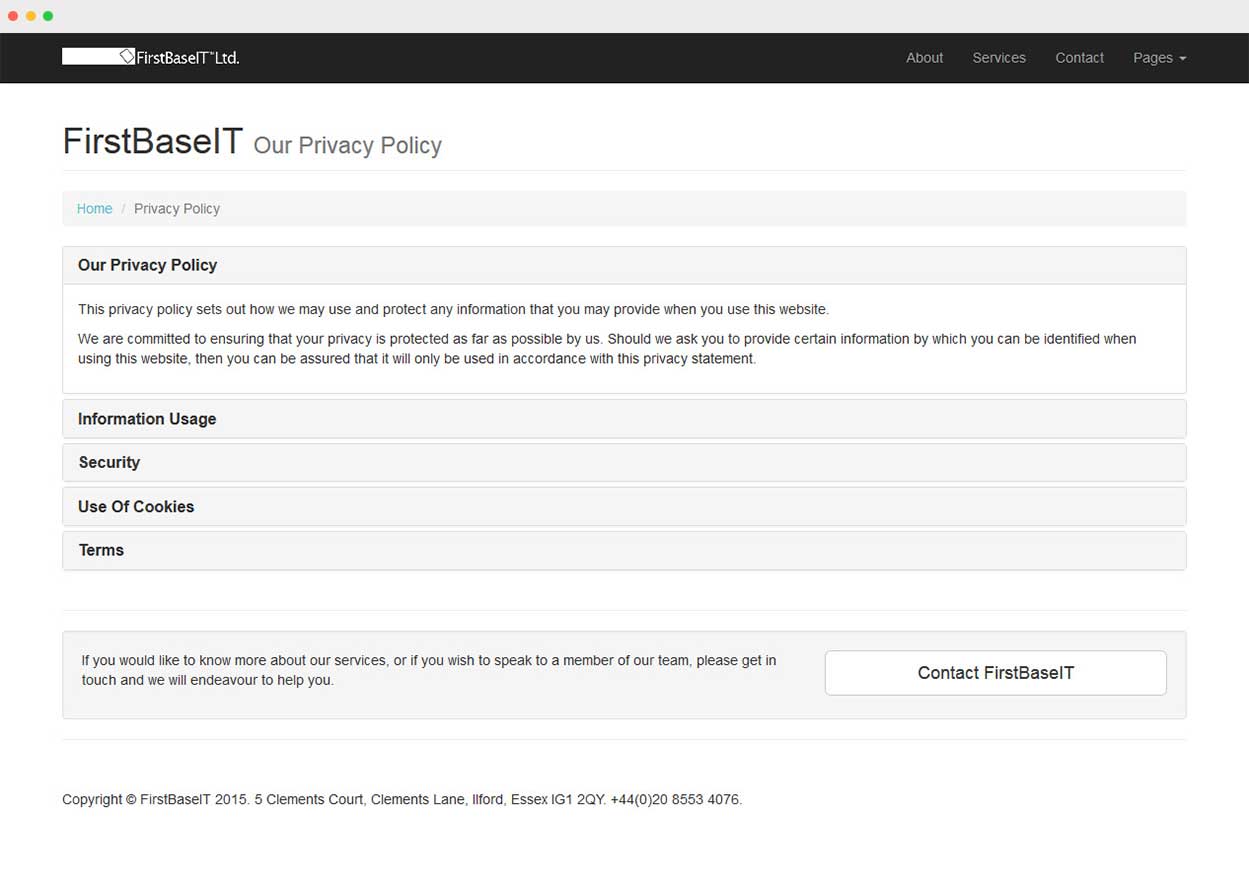 Steve B Graphics Web Design